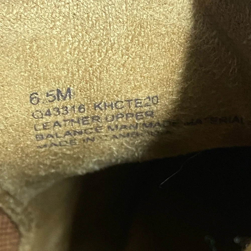 Korks by Kork-Ease Genuine Leather Cognac Tan Brown Ankle Boots, 6.5 or 6 1/2